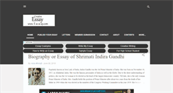 Desktop Screenshot of essssay.com